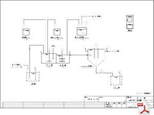 CDE 凝集沈殿処理装置 フローシート CDE-02 PDF