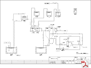 PFD 加圧浮上処理装置 フローシート PFD-01 PDF